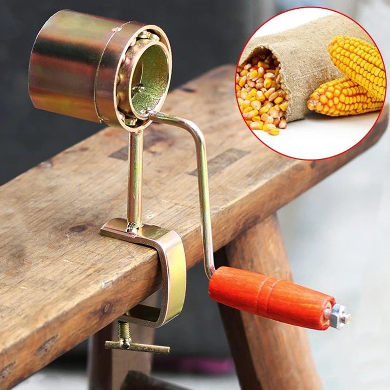 Kitchen Gadgets Com - الإبداعية اليد المسوي فاصل الذرة الجافة