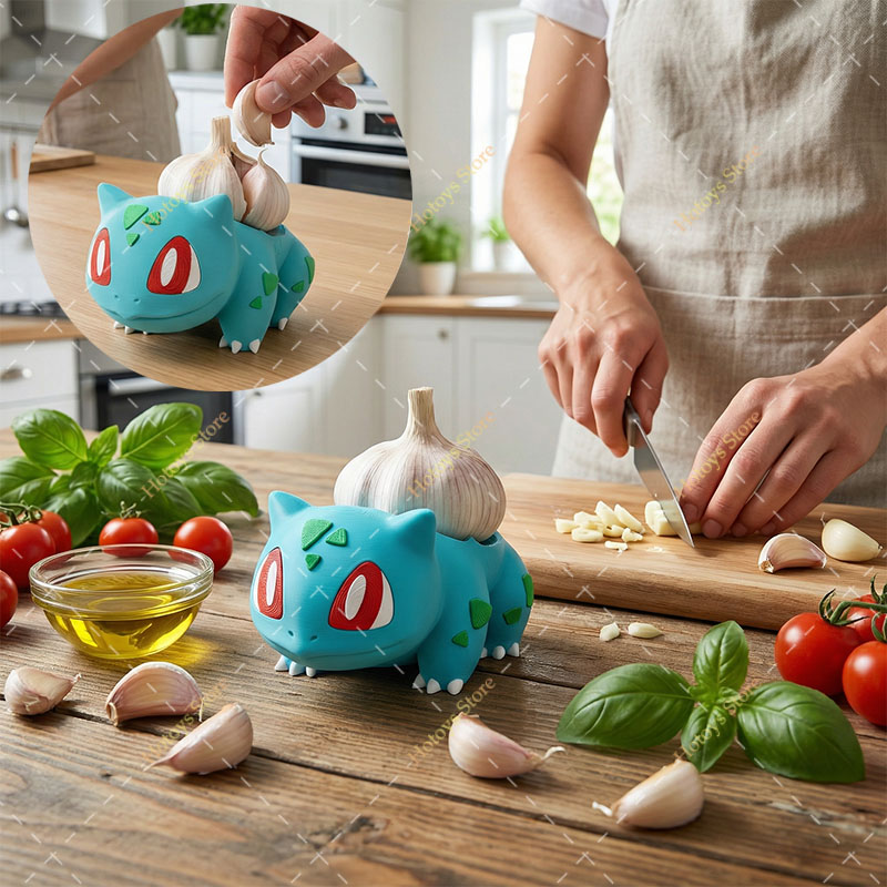 Kitchen Gadgets As Gifts - نموذج بولباسور من بوكيمون مطبوع ثلاثي