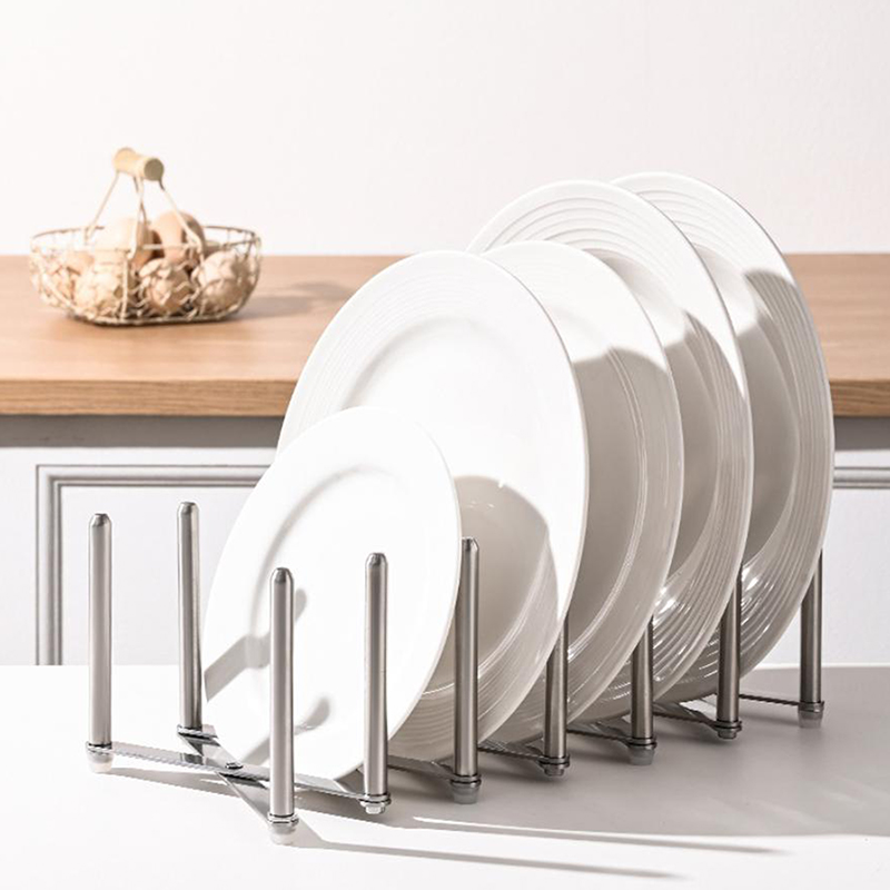 Kitchen Gadgets Rack Storage - رف تخزين أغطية الأواني وأدوات المائدة،