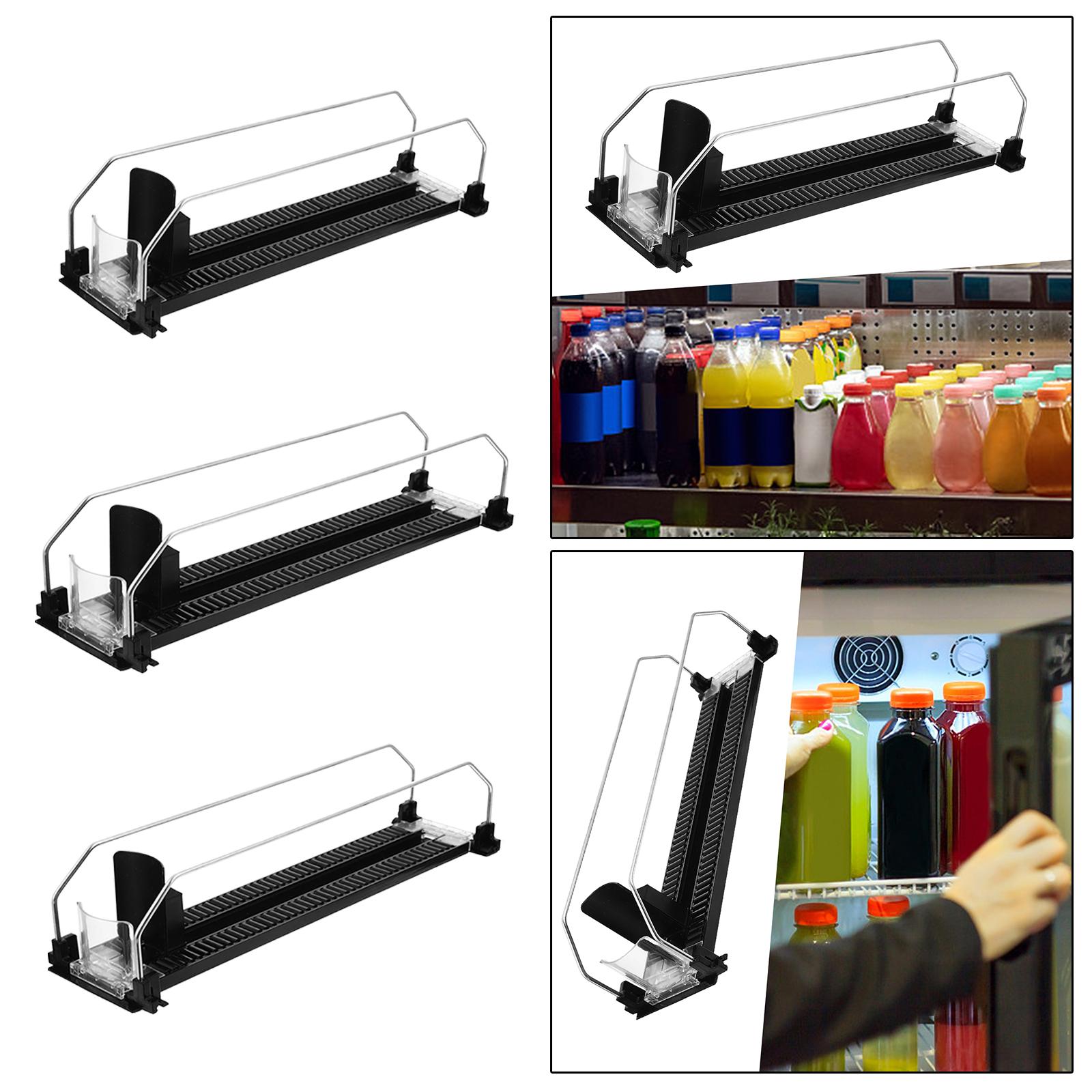 Kitchen Gadgets Rack Storage - منظم مشروبات ذاتي الدفع، حامل مشروبات