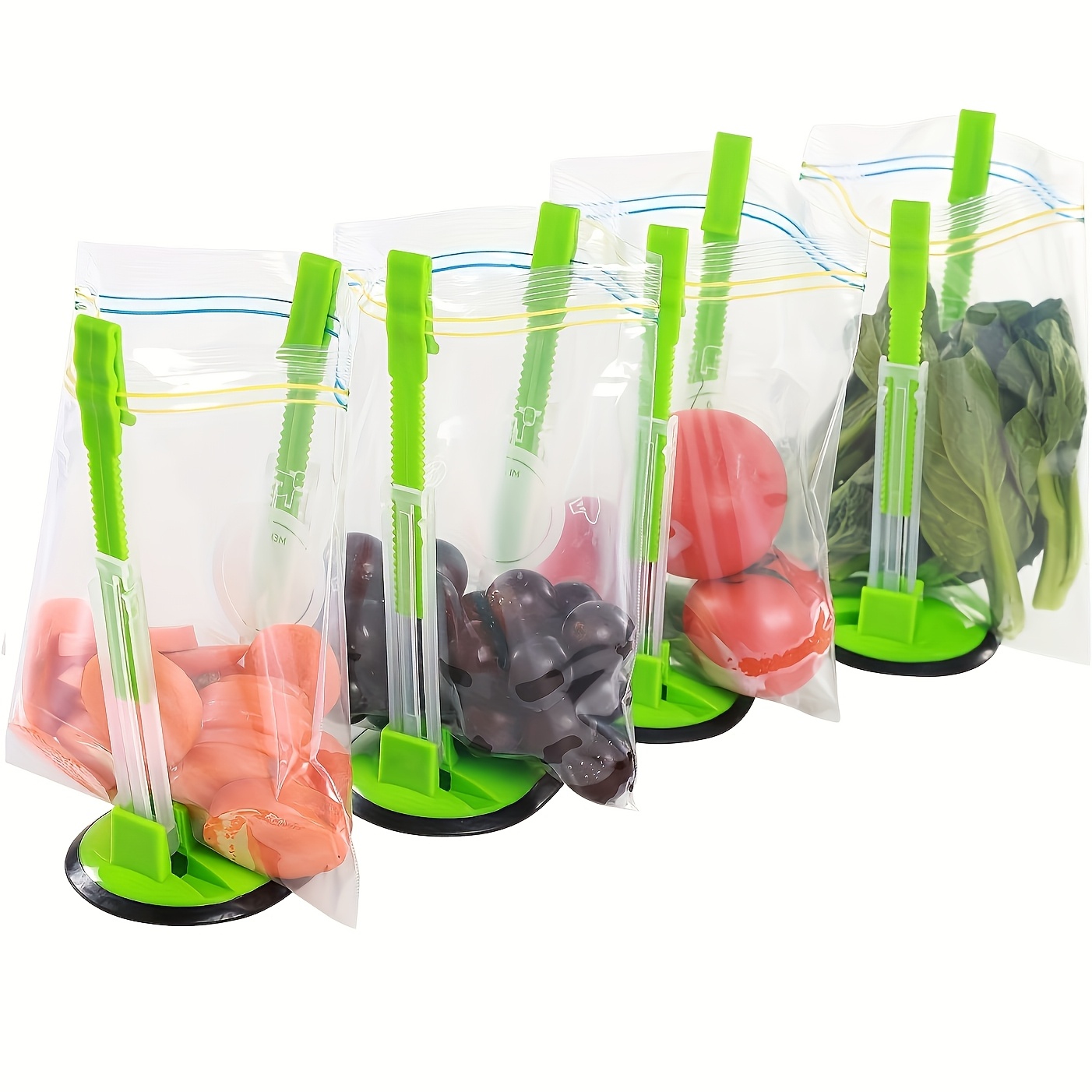 حامل حقيبة بسحاب من البلاستيك  - مراجعة Kitchen Gadgets Rack Storage وسعره