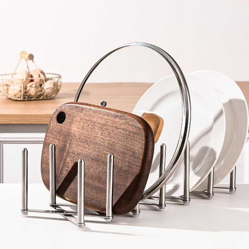 حامل أغطية الأواني قابل للطي م - مراجعة Kitchen Gadgets Rack Storage وسعره