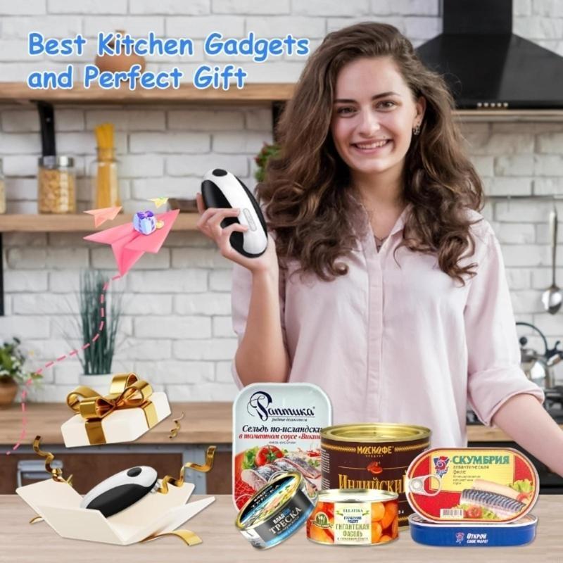 37ME فتاحة علب كهربائية أوتوما - مراجعة Electric Can Opener وسعره