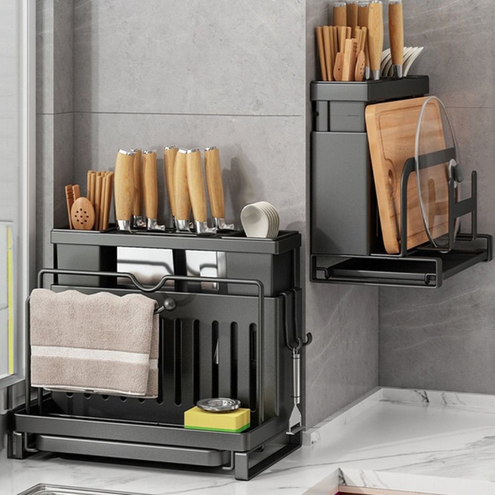أدوات منزلية رفوف مطبخ كبيرة م - مراجعة Kitchen Gadgets Rack Storage وسعره