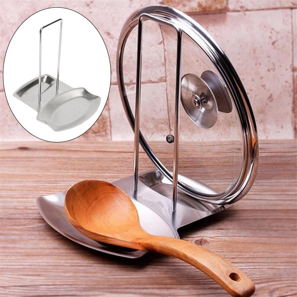 غطاء مقلاة، حامل قابل للشرب، ر - مراجعة Kitchen Gadgets Rack Storage وسعره