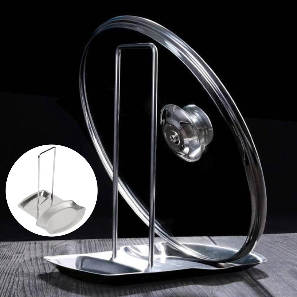غطاء مقلاة، حامل قابل للشرب، ر - مراجعة Kitchen Gadgets Rack Storage وسعره
