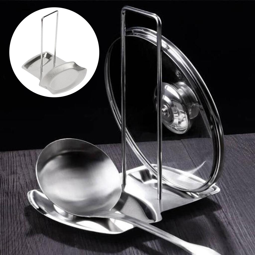 غطاء مقلاة، حامل قابل للشرب، ر - مراجعة Kitchen Gadgets Rack Storage وسعره