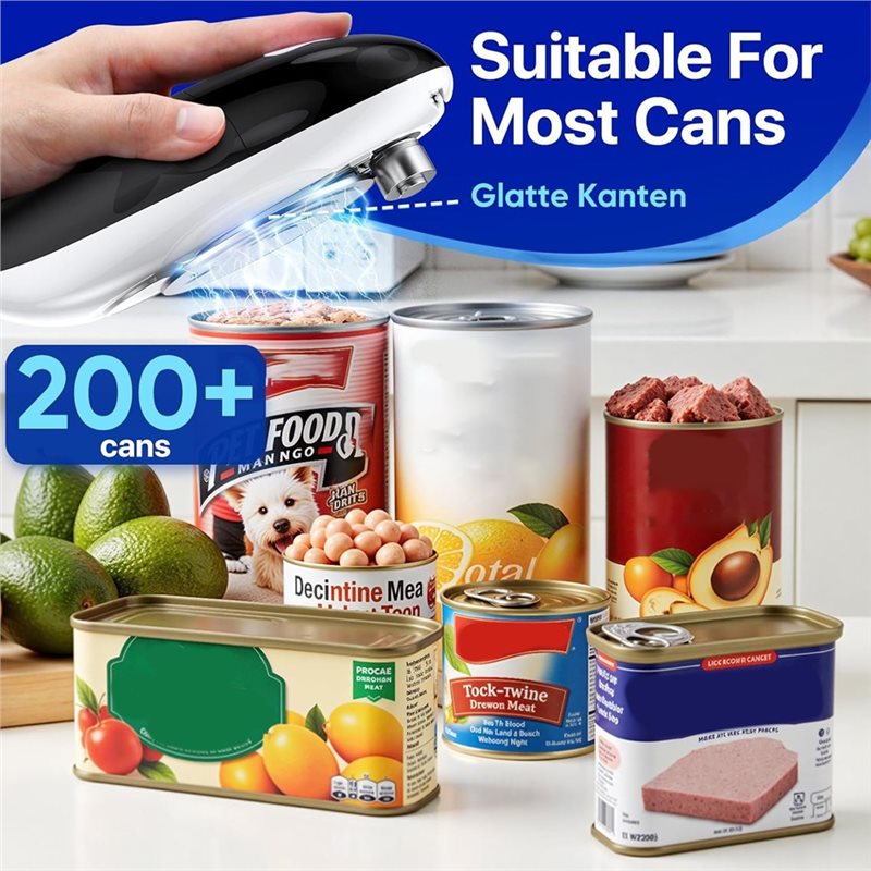 A006-فتاحة علب كهربائية، فتاحة - مراجعة Electric Can Opener وسعره