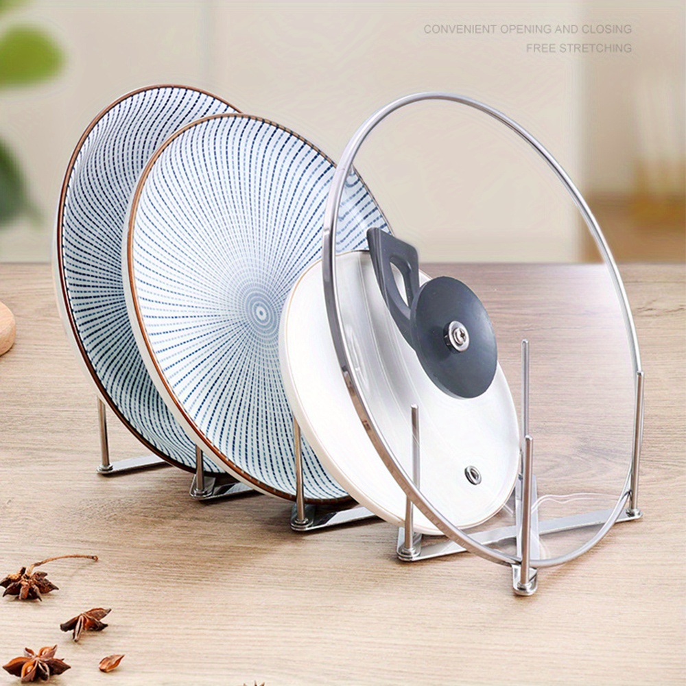 وعاء غطاء رف غطاء عموم المنظم  - مراجعة Kitchen Gadgets Rack Storage وسعره