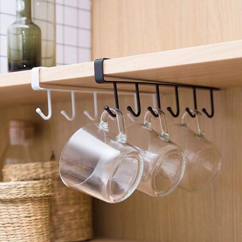 حامل أكواب معدني جديد يثبت تحت - مراجعة Kitchen Gadgets Rack Storage وسعره