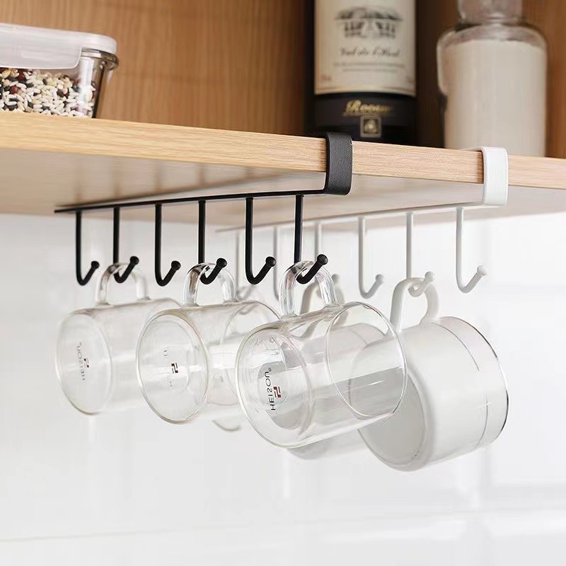 حامل أكواب معدني جديد يثبت تحت - مراجعة Kitchen Gadgets Rack Storage وسعره