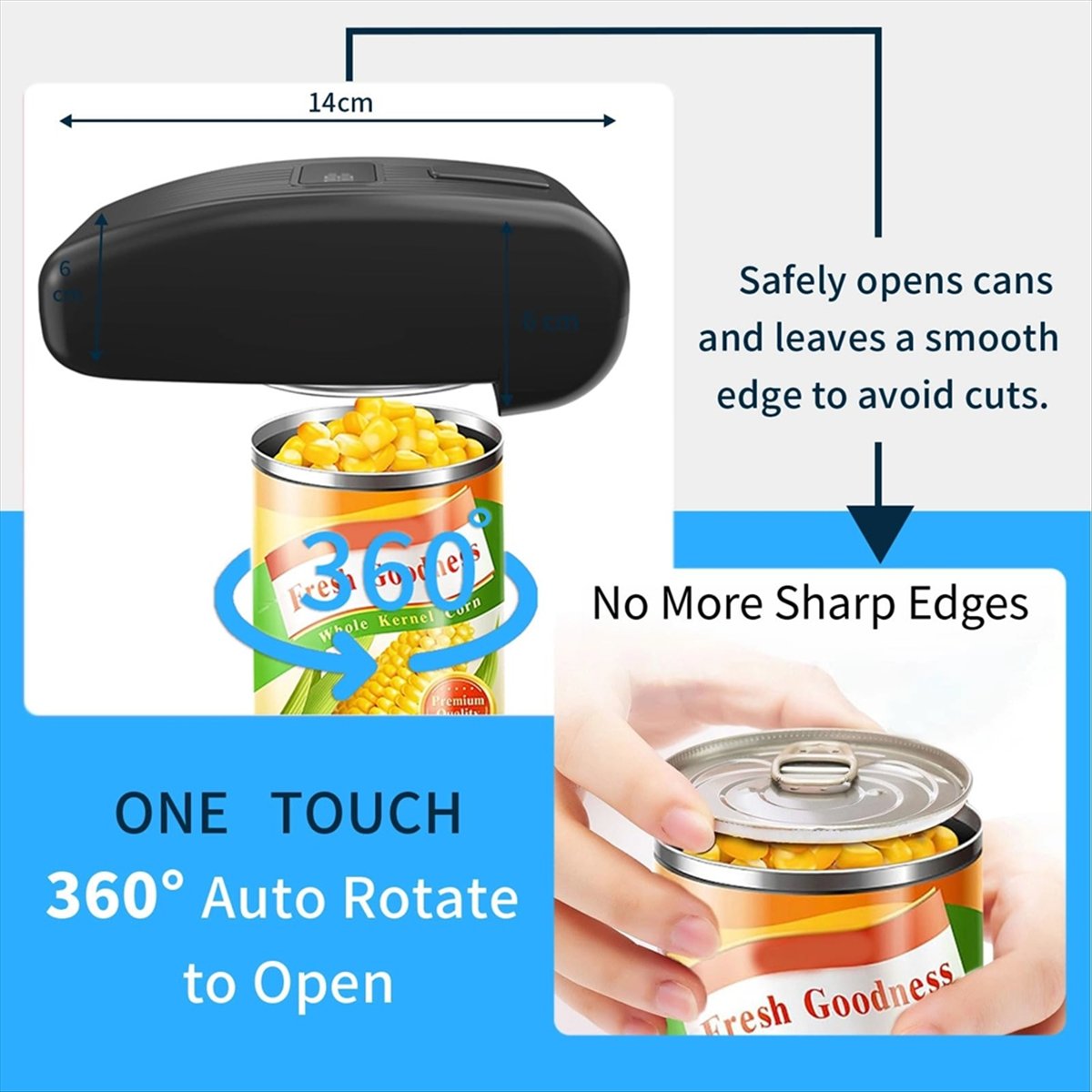 فتاحة علب كهربائية من بي إتش ب - مراجعة Electric Can Opener وسعره