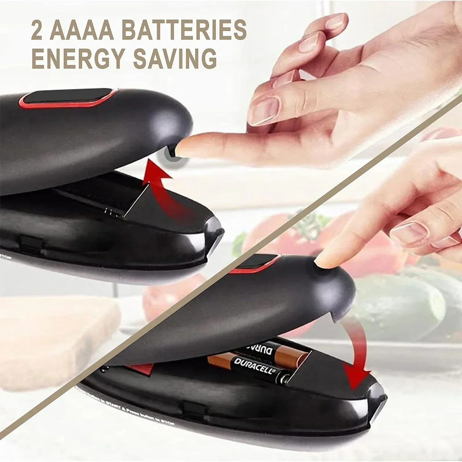 فتالة علب تعمل بالبطارية الكهر - مراجعة Electric Can Opener وسعره