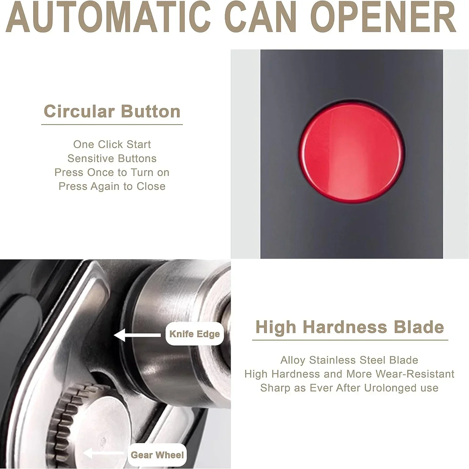 فتالة علب تعمل بالبطارية الكهر - مراجعة Electric Can Opener وسعره