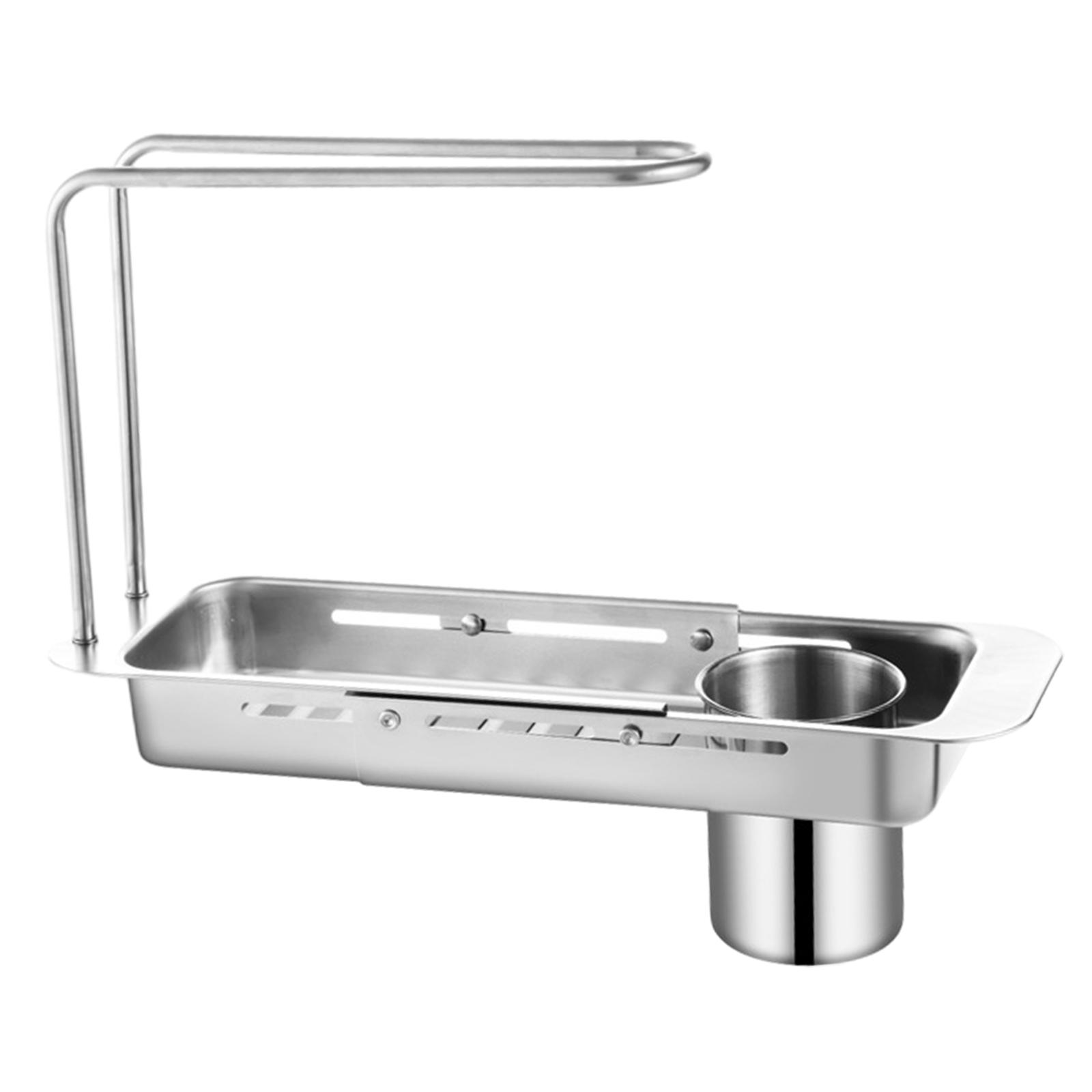 رف تصريف للمغسلة، حامل إسفنج،  - مراجعة Kitchen Gadgets Rack Storage وسعره