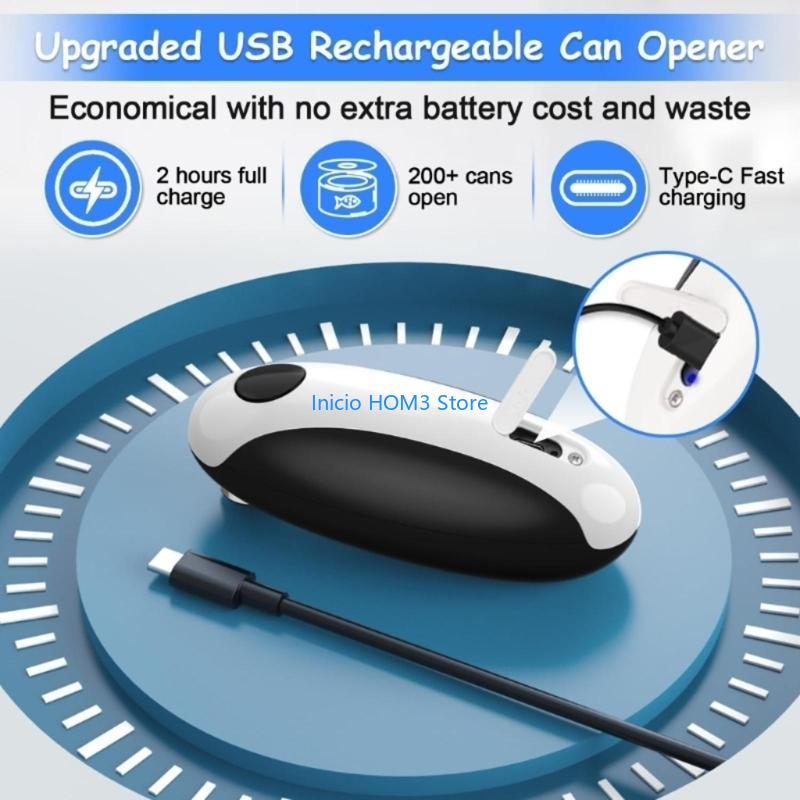 فتاحة علب كهربائية A5YD، أداة  - مراجعة Electric Can Opener وسعره