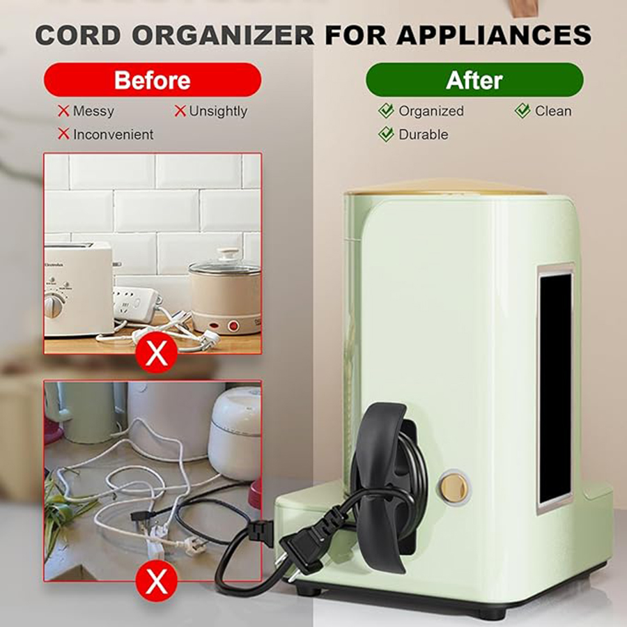 منظم كابل لاصق لأجهزة المطبخ ، - مراجعة Kitchen Gadgets Rack Storage وسعره