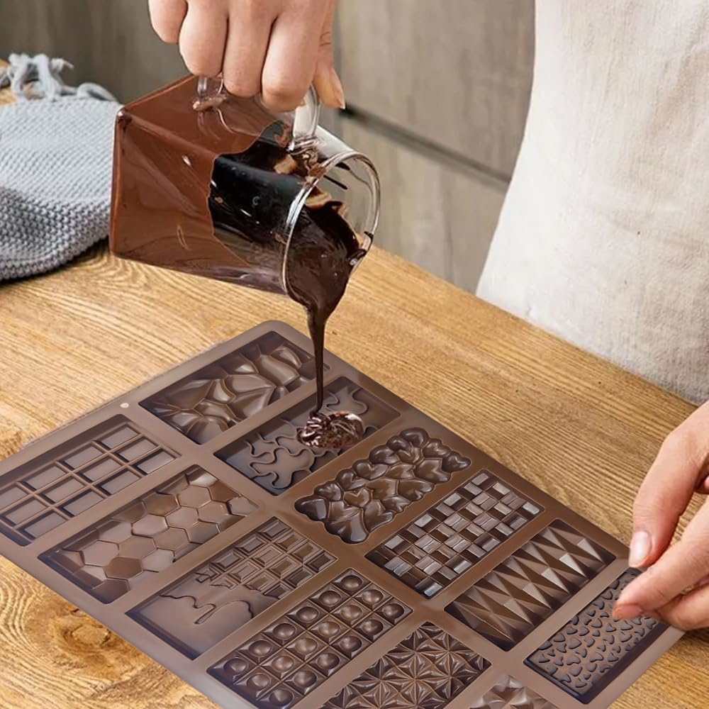 12 في 1 قوالب شوكولاتة دبي سيل - مراجعة Silicone Mold Baking وسعره