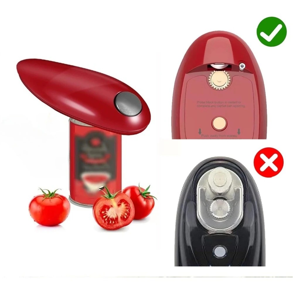 فتاحة علب كهربائية محمولة بدون - مراجعة Electric Can Opener وسعره