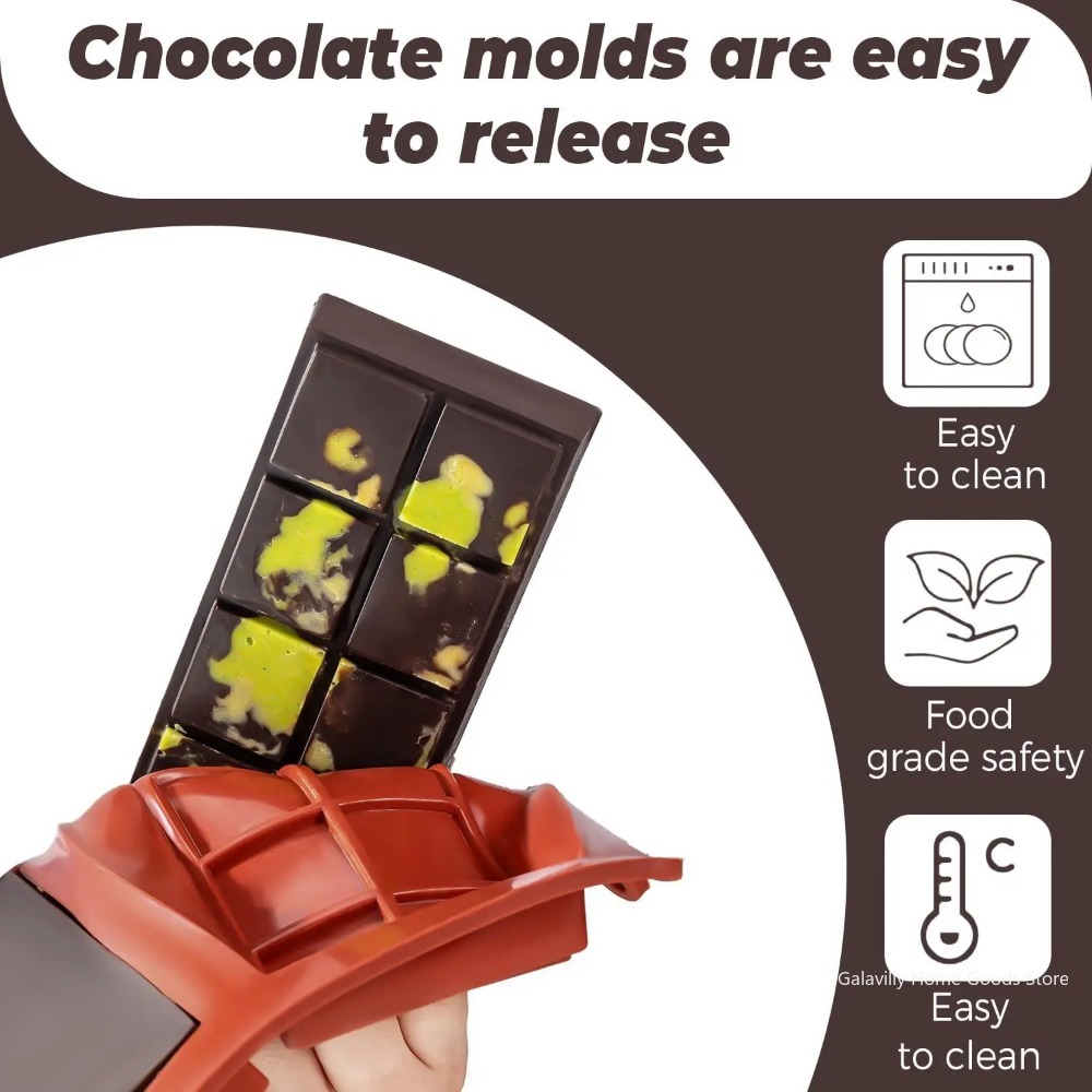 قالب شوكولاتة دبي، قالب سيليكو - مراجعة Silicone Mold Baking وسعره