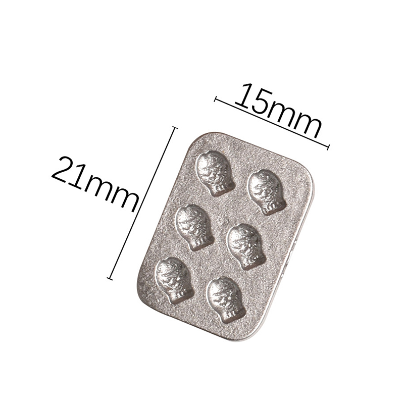 10 قطعة بيت الدمية مصغرة كعكة  - مراجعة Silicone Mold Baking وسعره