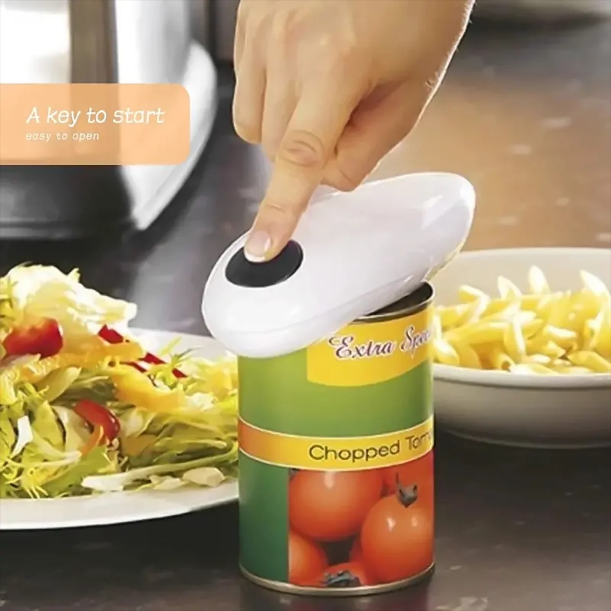 فتاحة علب كهربائية أوتوماتيكية - مراجعة Electric Can Opener وسعره