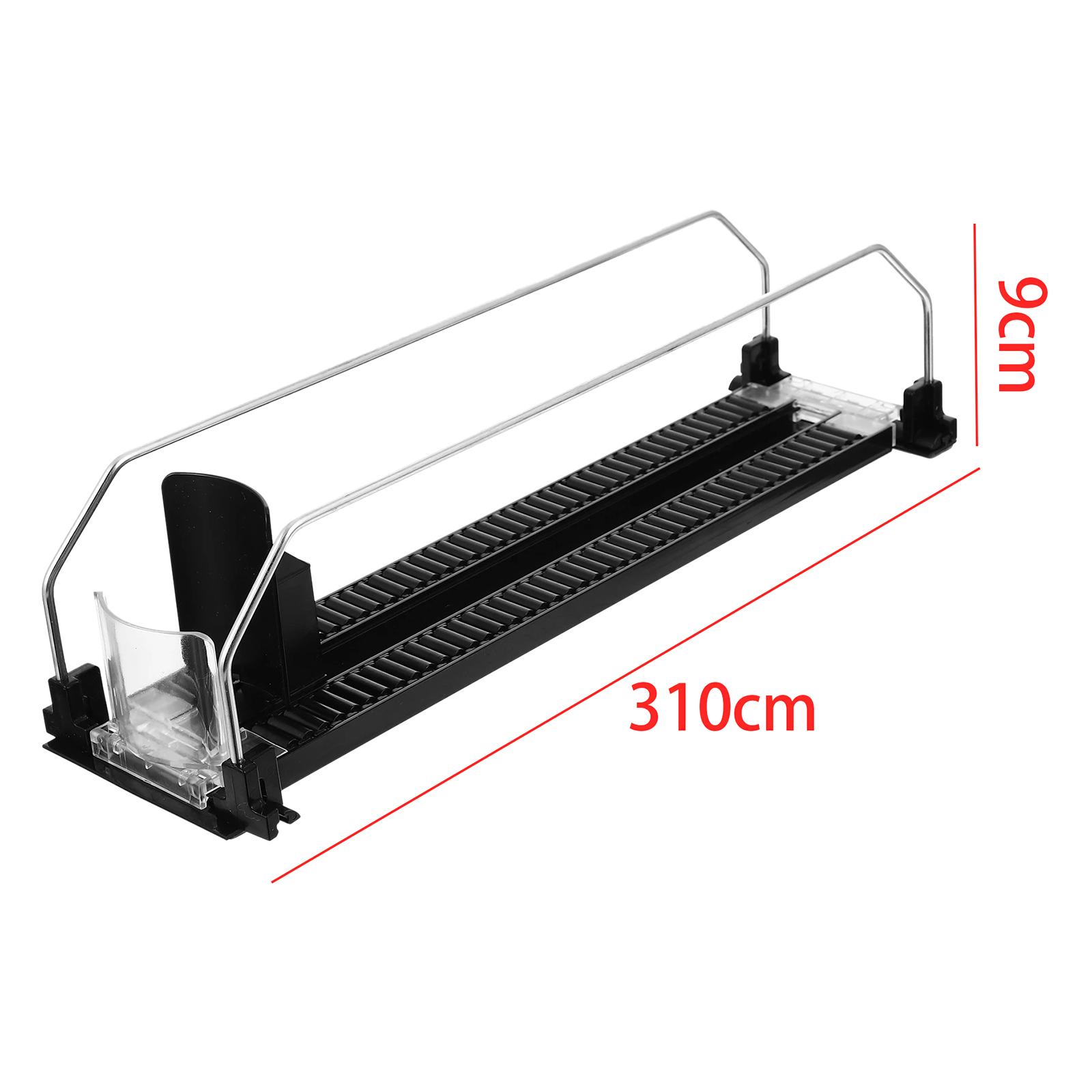 منظم مشروبات ذاتي الدفع، حامل  - مراجعة Kitchen Gadgets Rack Storage وسعره