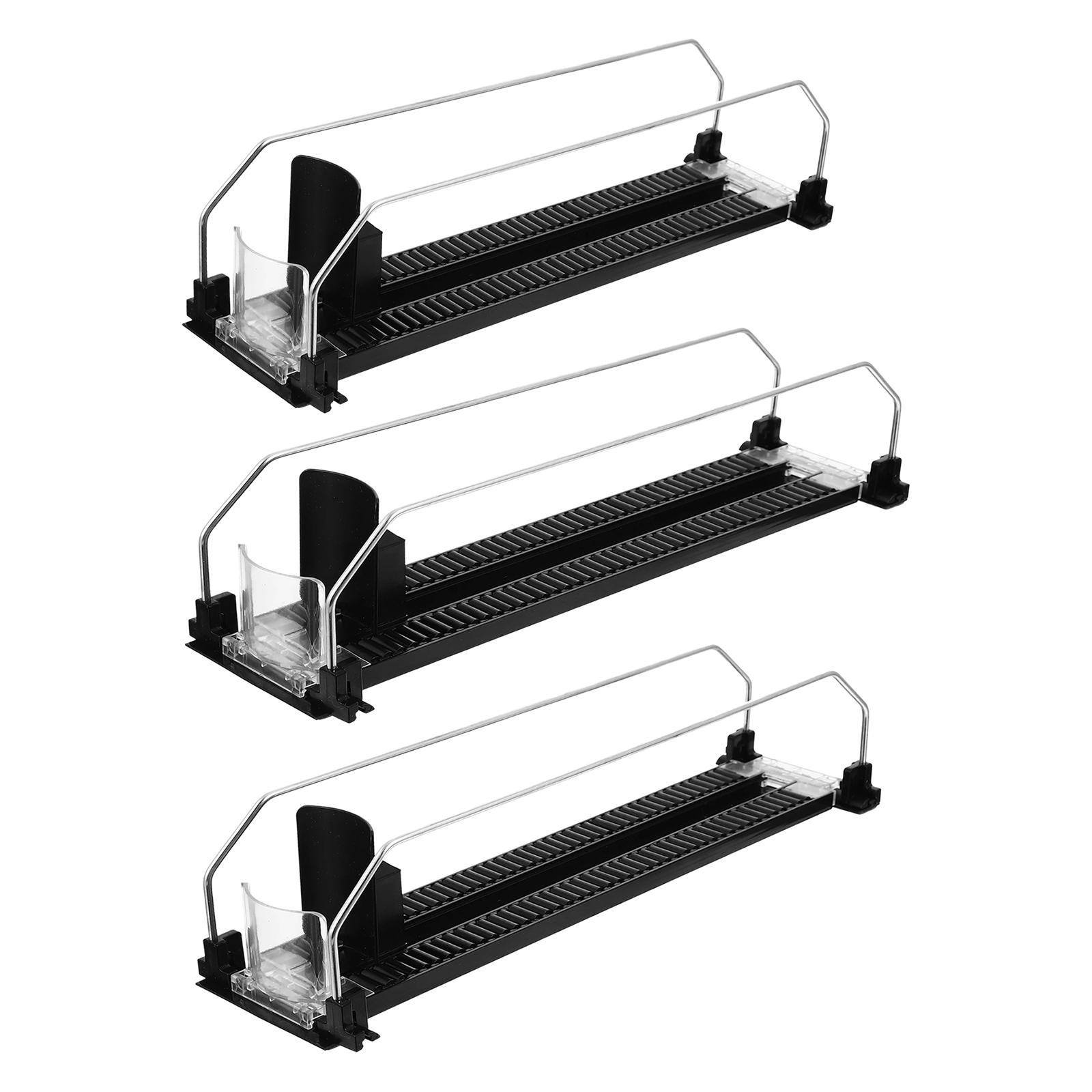منظم مشروبات ذاتي الدفع، حامل  - مراجعة Kitchen Gadgets Rack Storage وسعره